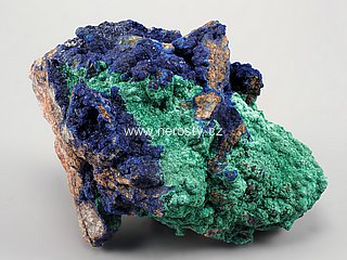 azurit + malachit