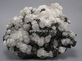 calcite, pyrite
