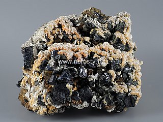sphalerite, ankerite
