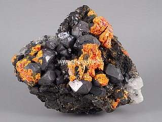 galenit, realgar