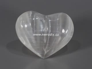 selenit, bílý