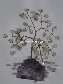 křišťál, stromeček štěstí