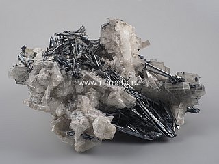 stibnite, baryte