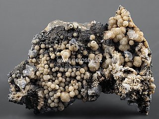 siderite, pyrite