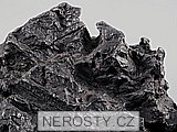 železný meteorit + siderit