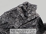 železný meteorit + siderit