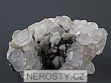 kalcit + manganokalcit + pyrit