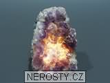 ametyst + lampa + drza