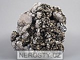 arzenopyrit, , kalcit
