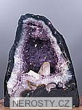 ametyst geoda, kalcit ametyst geoda, kalcit