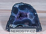 ametyst geoda, chalcedon ametyst geoda, chalcedon