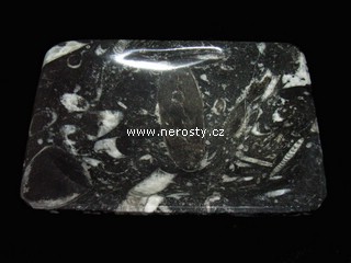 mramor s fos�liemi + ortoceras + miska