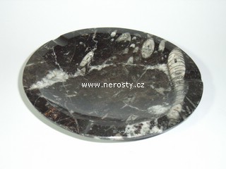 mramor s fos�liemi + ortoceras + miska