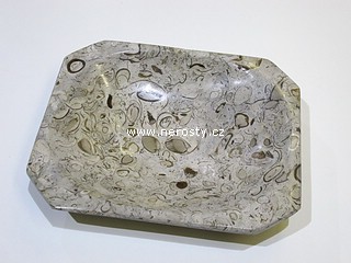 v�penec s fos�liemi + hranat� tal��ek