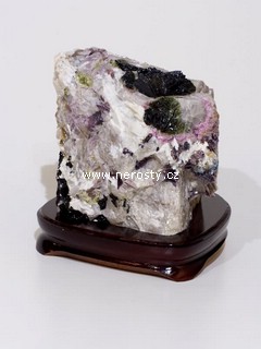 verdelit + rubelit + lepidolit