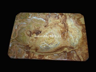 zlat� aragonit + miska